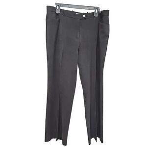 Calvin Klein Straight Leg Dress Pants Black Size 14